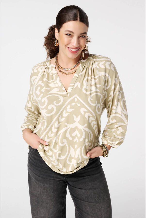 MS Mode top beige