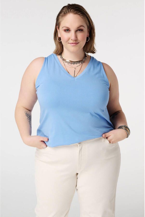 MS Mode top blauw