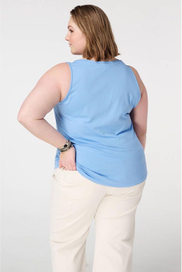 MS Mode top blauw - Foto 2