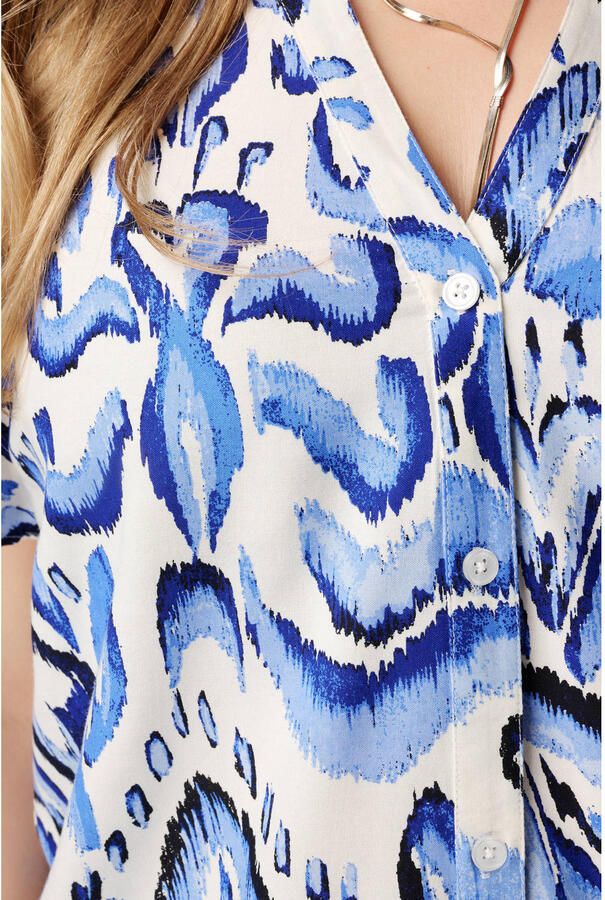 MS Mode top blauw - Foto 2