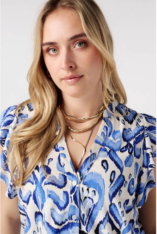 MS Mode top blauw - Foto 3