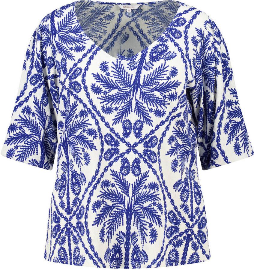 MS Mode top blauw - Foto 2