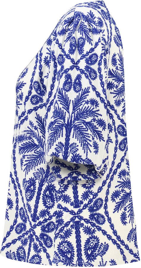 MS Mode top blauw - Foto 3