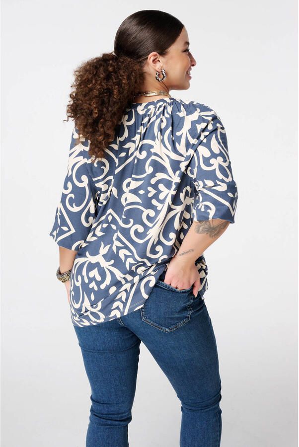 MS Mode top blauw - Foto 2