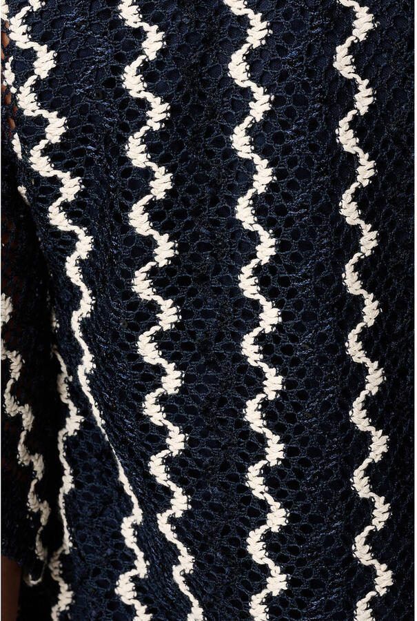 MS Mode top blauw met pailletten - Foto 2