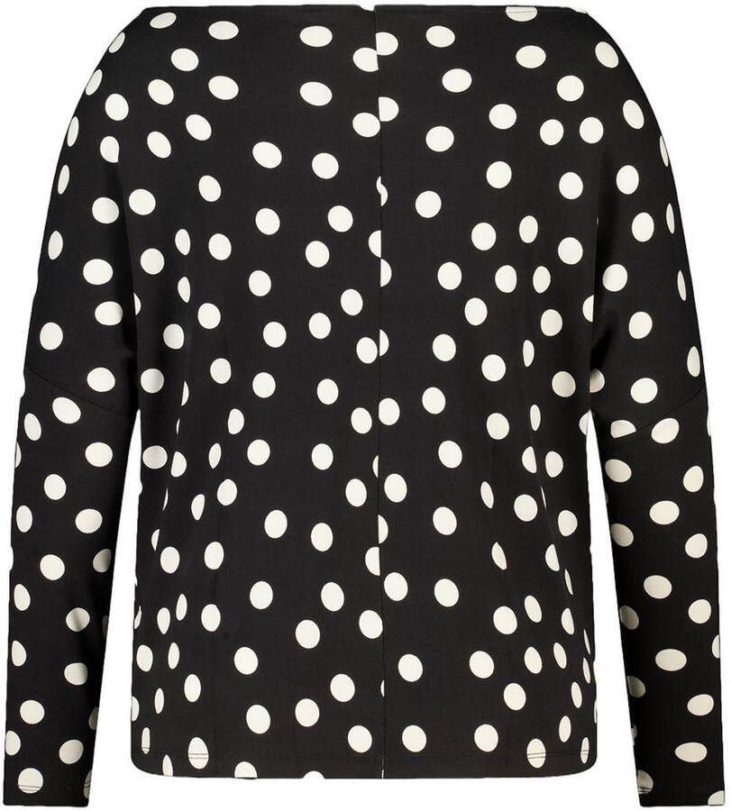 MS Mode top met stippen zwart - Foto 2