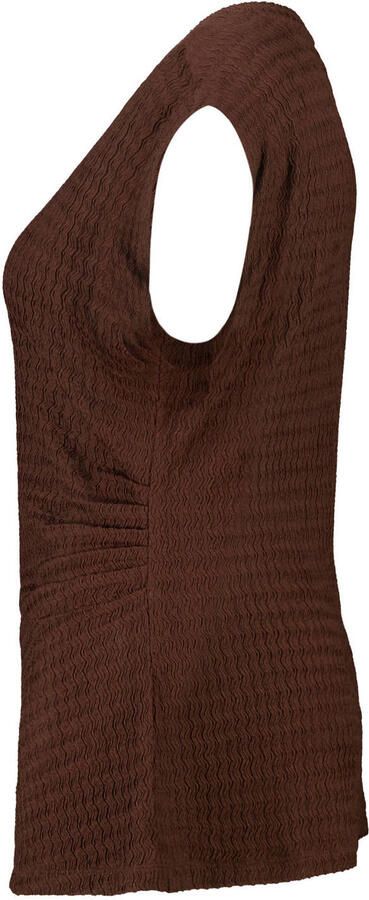 MS Mode top Plus Size bruin - Foto 3