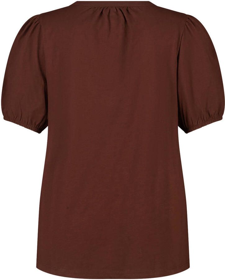 MS Mode top Plus Size bruin - Foto 2