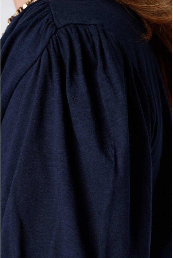 MS Mode top Plus Size donkerblauw - Foto 2