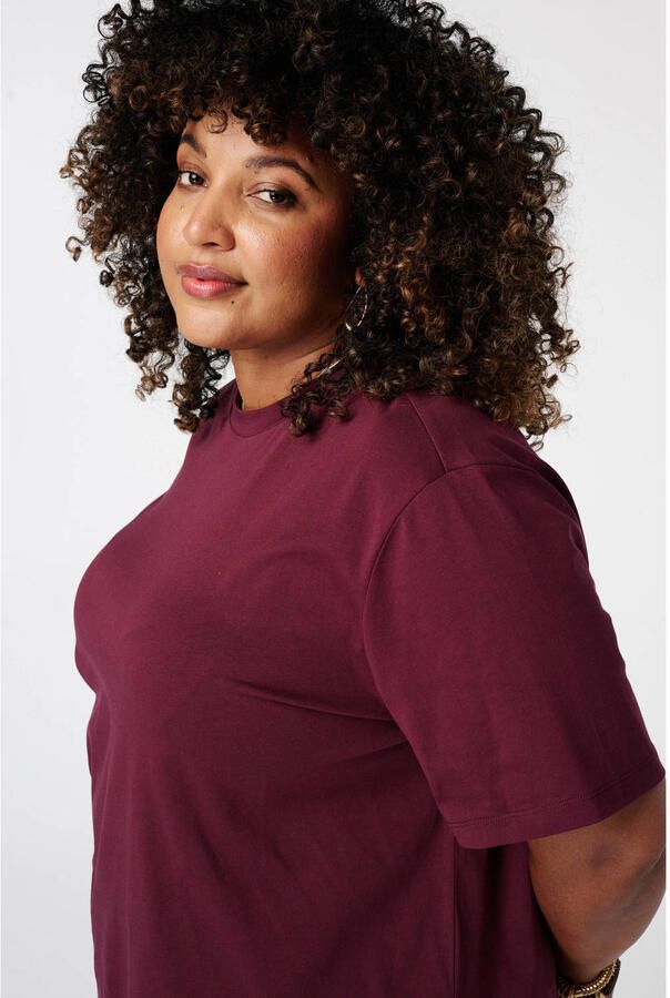 MS Mode top Plus Size donkerrood - Foto 2