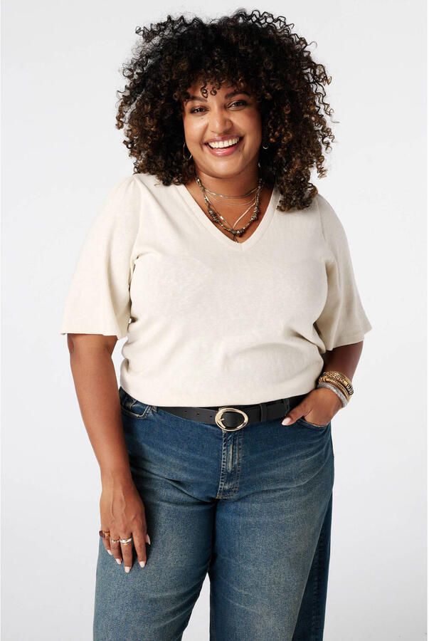 MS Mode top Plus Size ecru - Foto 2