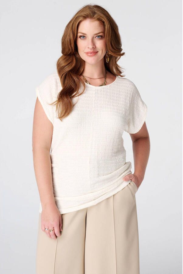 MS Mode top Plus Size ecru - Foto 3