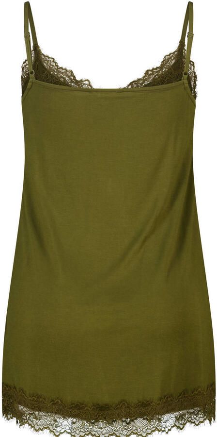 MS Mode top Plus Size groen - Foto 3
