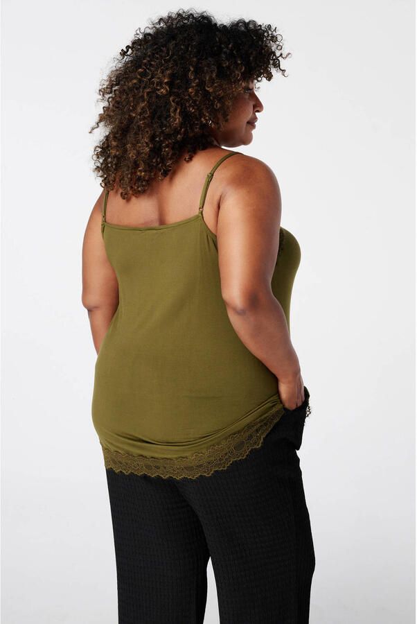 MS Mode top Plus Size groen - Foto 2