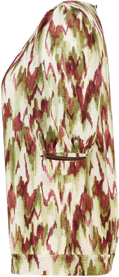 MS Mode top Plus Size met print groen - Foto 2