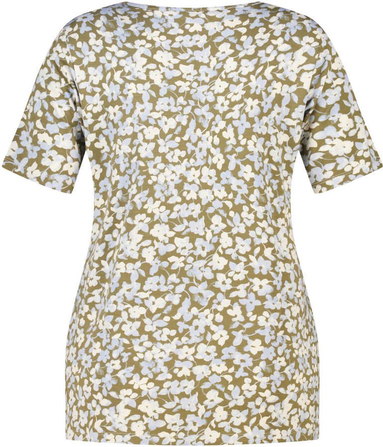 MS Mode top Plus Size met print kaki - Foto 2