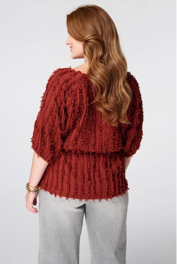 MS Mode top Plus Size rood - Foto 3