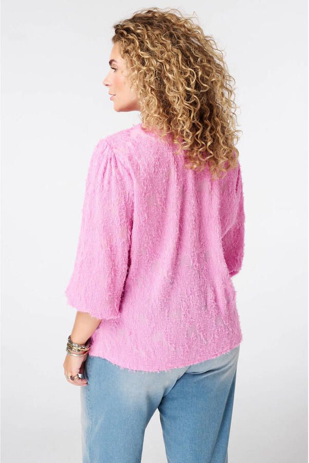 MS Mode top Plus Size roze - Foto 2