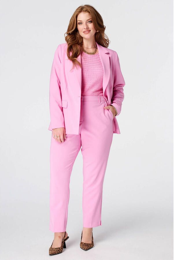 MS Mode top Plus Size roze