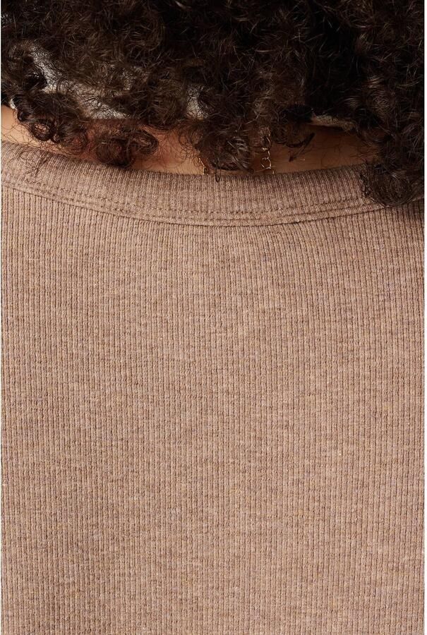 MS Mode top Plus Size taupe - Foto 3