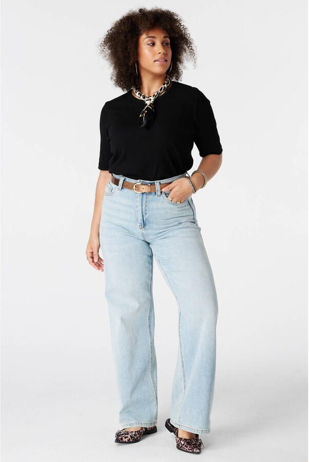 MS Mode top Plus Size zwart - Foto 2