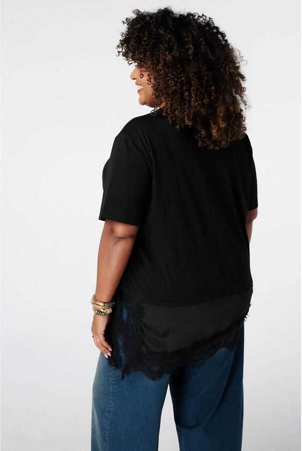 MS Mode top Plus Size zwart - Foto 2