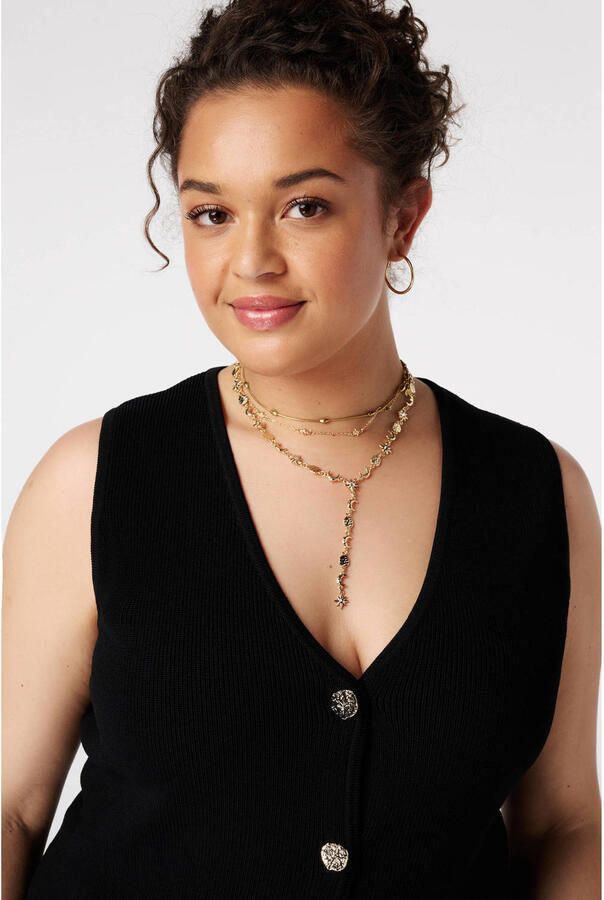 MS Mode top Plus Size zwart - Foto 2