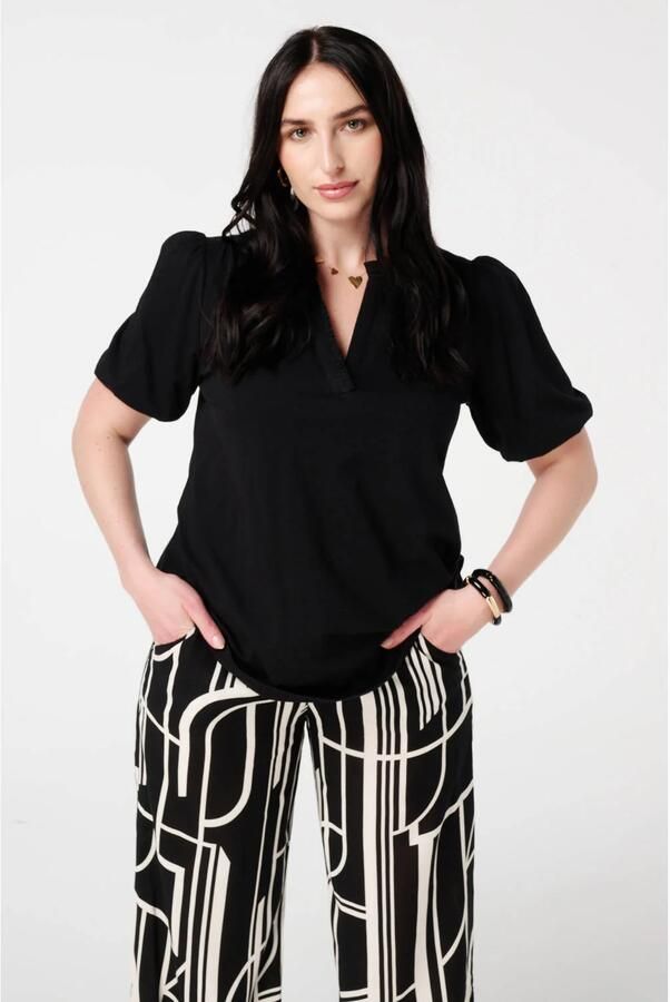 MS Mode top zwart