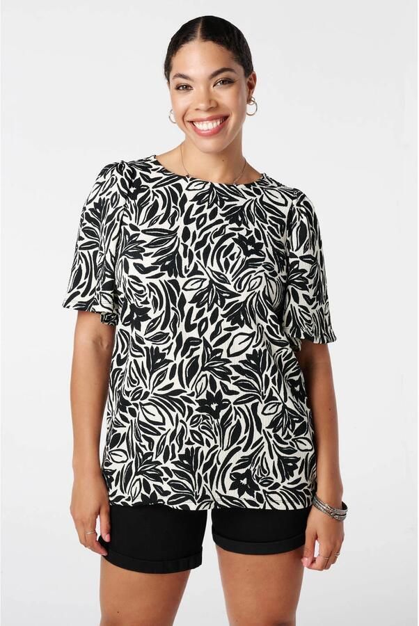 MS Mode top zwart