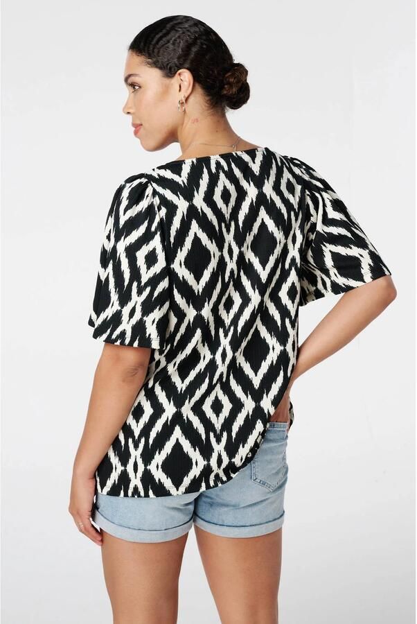 MS Mode top zwart