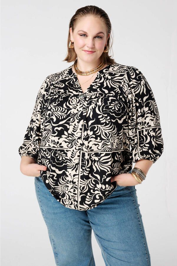 MS Mode top zwart