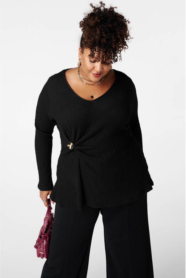 MS Mode top zwart