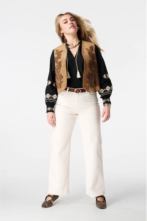MS Mode top zwart