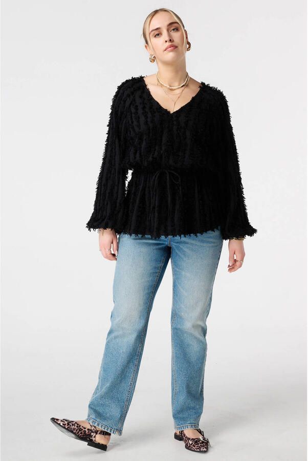 MS Mode top zwart