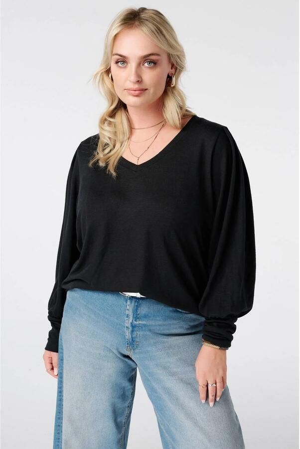 MS Mode trui zwart