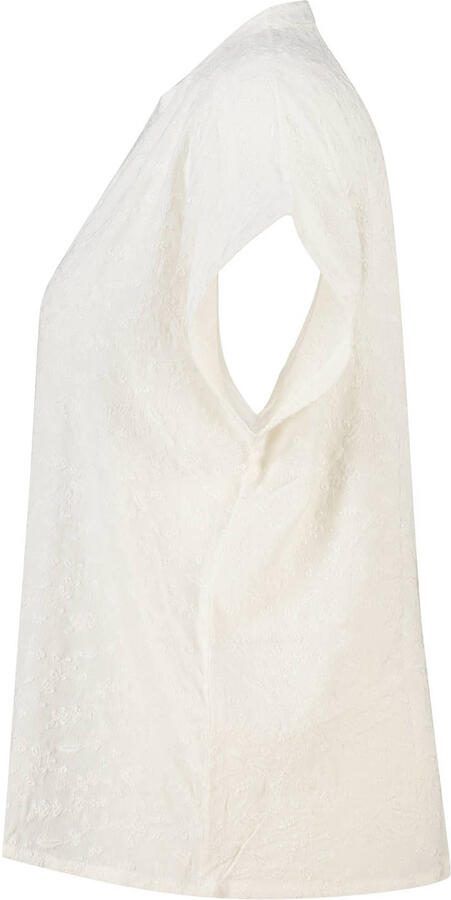 MS Mode viscose blouse met borduursels Plus Size ecru - Foto 3