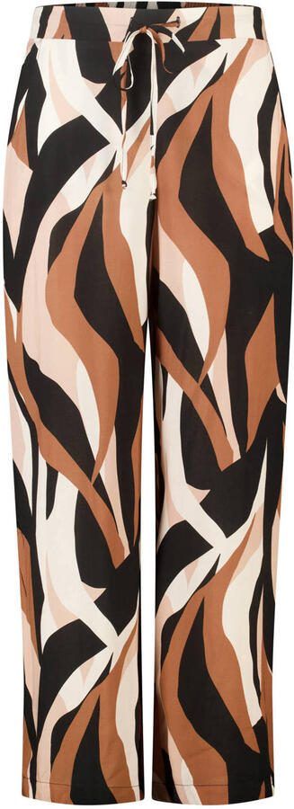 MS Mode viscose wide leg broek Plus Size met print meerkleurig - Foto 3