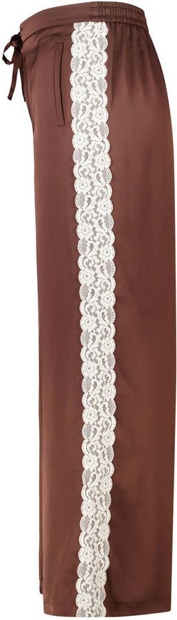 MS Mode wide leg broek Plus Size bruin - Foto 3