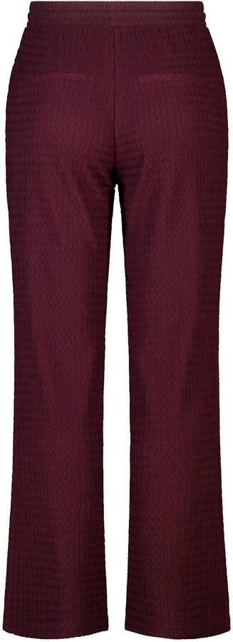 MS Mode wide leg broek Plus Size donkerrood - Foto 3