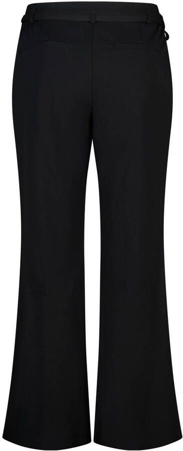 MS Mode wide leg high waist broek zwart - Foto 2