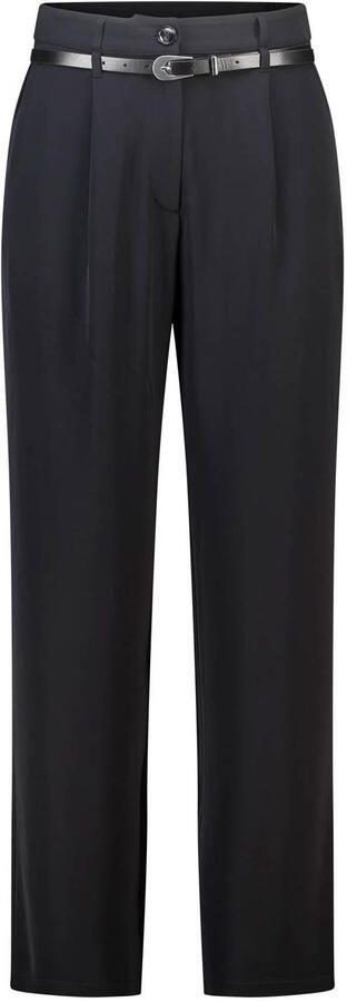 MS Mode wide leg high waist pantalon zwart - Foto 2