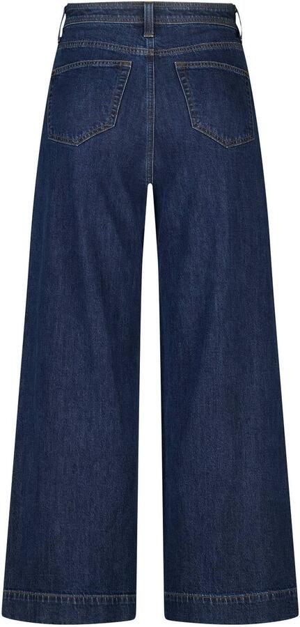 MS Mode wide leg jeans donkerblauw denim - Foto 2