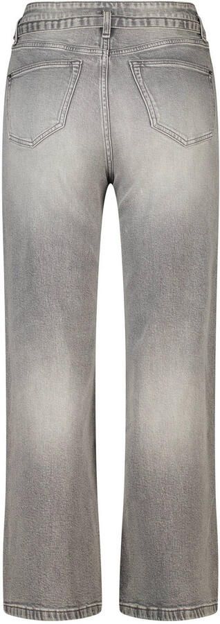 MS Mode wide leg jeans met ceintuur Plus Size grijs - Foto 3
