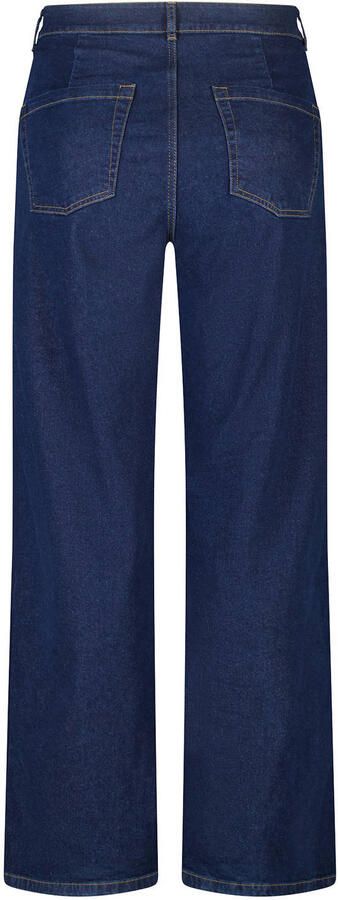 MS Mode wide leg jeans Plus Size donkerblauw - Foto 3