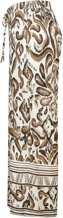 MS Mode wide leg regular waist broek multi - Foto 3