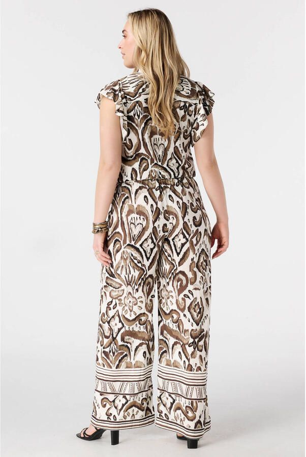 MS Mode wide leg regular waist broek multi - Foto 2