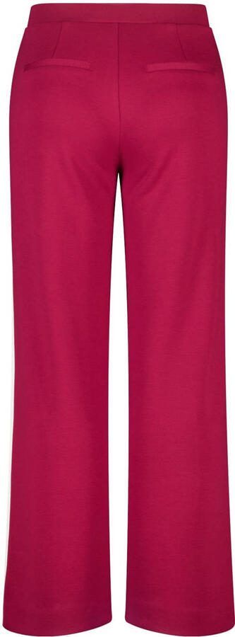 MS Mode wide leg regular waist broek rood - Foto 2