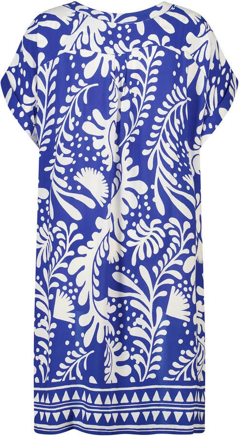 MS Mode zomerjurk blauw