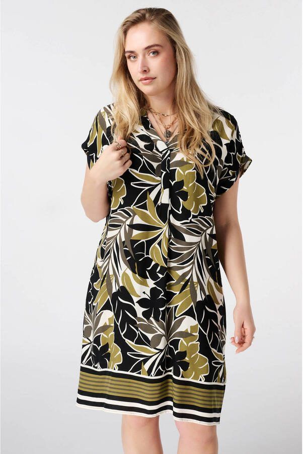 MS Mode zomerjurk groen