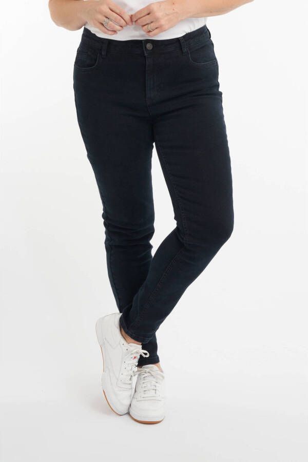 MS Mode slim fit jeans IRIS donkerblauw